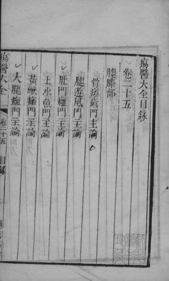 疡医大全  卷25